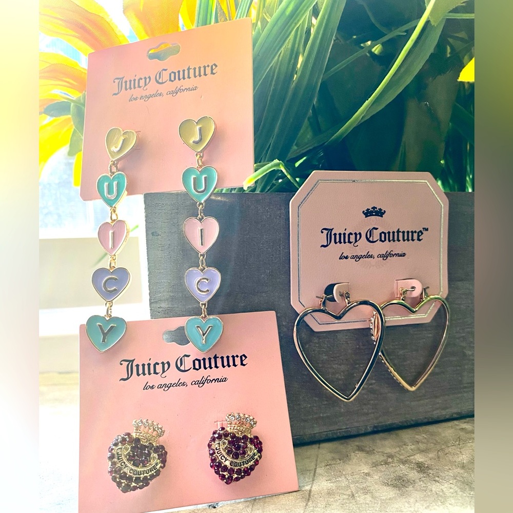 Juicy Couture earrings 💕